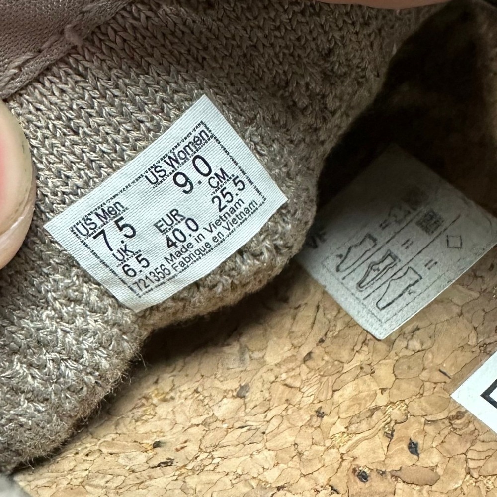 Vans UltraRange VR3 Sneakers Chinchilla Beige Gray Knit Womens 9 Mens 7.5 - Picture 10 of 11